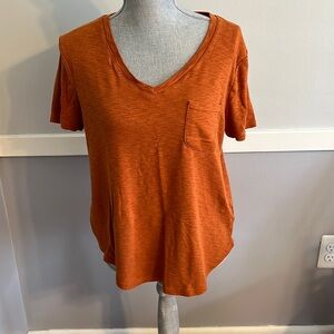 Burnt orange tshirt